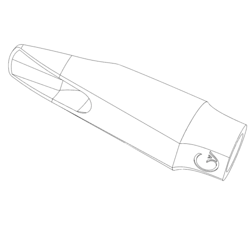 Modèle 3D d'un Bec Grain de vent.