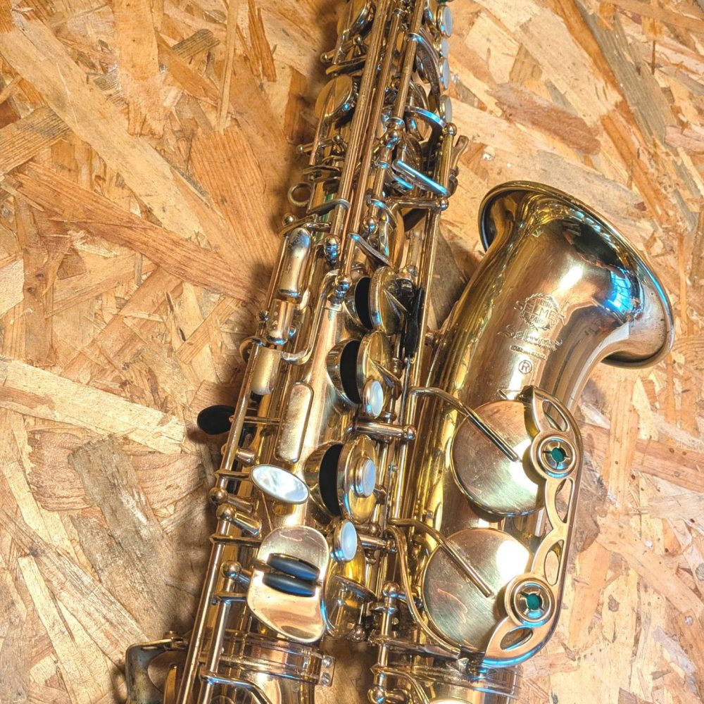 Saxophone Alto Selmer Mark VII après retamponnage